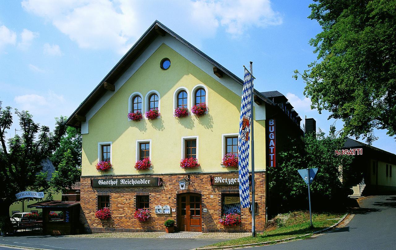 Landgasthof Reichsadler Hotel Hochstadt bei Thiersheim Kültér fotó